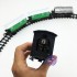 Hộp đồ chơi đường ray xe lửa 3 toa chở dầu chạy pin có đèn nhạc