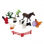 Bộ đồ chơi 6 con thú nuôi trong nhà Farm Animal 2085A