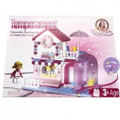 Hộp đồ chơi lắp ráp quán cà phê búp bê 21201