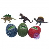 Bộ đồ chơi 3 mô hình bóc trứng khủng long nở con lắp ghép 2167