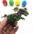 Bộ đồ chơi 4 mô hình bóc trứng khủng long nở con lắp ghép 2167