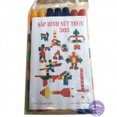 Đồ chơi sắp hình nút tròn 60 mảnh ghép