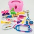Hộp đồ chơi vali bác sĩ hồng 18 món dụng cụ y tế