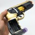 Hộp đồ chơi súng lục ngắn ổ xoay ru lô dùng pin có đèn nhạc