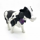 Hộp đồ chơi mô hình bò sữa chạy pin có đèn nhạc 333-33