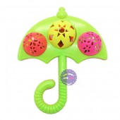 Đồ chơi lục lạc lắc 3 banh ô dù bằng nhựa