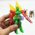 Vỉ đồ chơi bộ 4 siêu nhân Gundam mini bằng nhựa