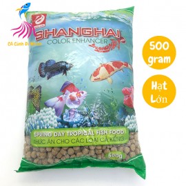 Thức ăn cho cá cảnh ShangHai hạt LỚN 500g