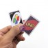 Compo 2 bộ bài Uno mini bằng giấy cứng (51 lá/bộ)