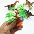 Bộ đồ chơi 3 chú khủng long đại & 3 cây bằng nhựa Dinosaur