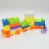 Bộ đồ chơi lắp ráp xe lửa 76 mảnh ghép bằng nhựa Blocks