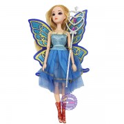 Đồ chơi búp bê cánh bướm mắt thủy tinh 12 khớp nối