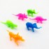 Bộ 6 con khủng long, thú rừng bằng nhựa mini nhiều màu (random mẫu)