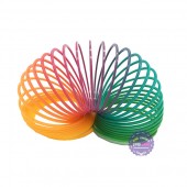 Đồ chơi lò xo cầu vồng ma thuật bằng nhựa (đường kính 7 cm)