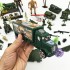 Ba lô đồ chơi mô hình quân sự lính nhựa Military Series
