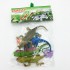 Bộ đồ chơi 4 loài bò sát: 3 tắc kè, 1 cá sấu bằng nhựa Insect