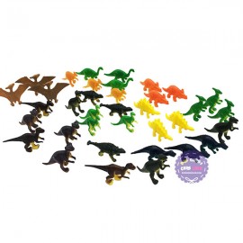 Bộ đồ chơi 36 loài khủng long mini bằng nhựa Dinosaur