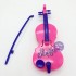 Vỉ đồ chơi đàn vĩ cầm Violin kéo dùng pin có nhạc bằng nhựa