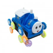 Hộp đồ chơi xe lửa Thomas nhào lộn 12 bánh lật chạy pin