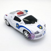 Hộp đồ chơi xe cảnh sát biến hình Robot Mech Pioneer có đèn nhạc 8990