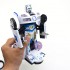 Hộp đồ chơi xe cảnh sát biến hình Robot Mech Pioneer có đèn nhạc 8990