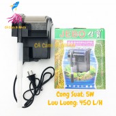 Máy lọc nước hồ cá dạng thác nước treo thành hồ cá JEBO 502
