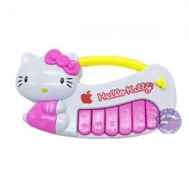 Đồ chơi đàn organ Hello Kitty cầm tay dùng pin