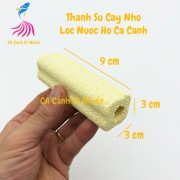 Thanh sứ cây nhỏ size 9x3CM lọc nước hồ cá cảnh