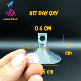 Hít kính giữ ống DÂY OXY 6 mm cho hồ cá cảnh