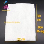 Bông gòn MỎNG lọc nước cho hồ cá cảnh