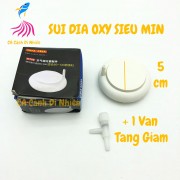 Sủi đĩa oxy siêu min size 5 cm HT50 cho hồ cá cảnh