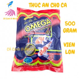 Thức ăn Omega cho cá cảnh (Viên Lớn) 500g