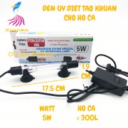 Đèn UV diệt tảo diệt khuẩn 5W cho hồ dưới 60cm Sterilization King