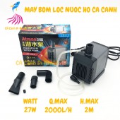 Máy bơm nước ATMAN 27W AT-306S lọc nước cho hồ cá cảnh