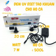 Đèn UV diệt tảo diệt khuẩn 7W cho hồ dưới 500L Sterilization King