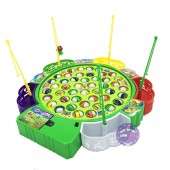 Hộp đồ chơi câu cá 5 người chơi 45 cá dùng pin có nhạc 9259