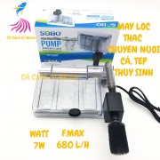 Máy lọc dạng thác nước SOBO WP-638H chuyên nuôi tép thủy sinh