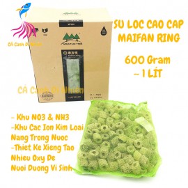 Sứ lọc cao cấp Maifan Ring Khử NO3, NH3 - Mountain Tree cho hồ cá