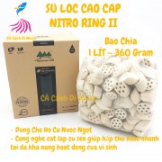 Sứ lọc Nitro Ring 2 hình củ sen 1 LÍT(360 Gram) - Mountain Tree cho hồ cá nước ngọt