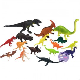 Bộ đồ chơi 16 loài khủng long bằng nhựa Dinosaur World