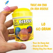 Thức ăn cho cá ĐĨA DISCUS dạng HẠT lọ VÀNG 60 Gram