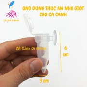 Ống nhựa đựng thức ăn nhỏ giọt cho cá cảnh 5ML