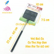 Vợt vuông lưới bắt cá Rio có thể xếp gọn SIZE 10 x 7.5 cm