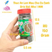 Thức ăn ORIO lên màu cho cá cảnh Hũ 150 Gram hạt NHỎ 1mm
