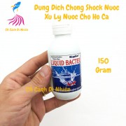 Nuphar Liquid Bacter dung dịch chống sốc xử lý nước cho hồ cá