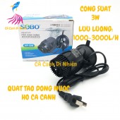 Quạt thổi luồng SOBO WP-50M tạo dòng nước 1 đầu 3W cho hồ cá