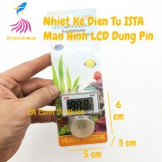 Nhiệt kế điện tử ISTA màn hình LCD dùng pin DC15