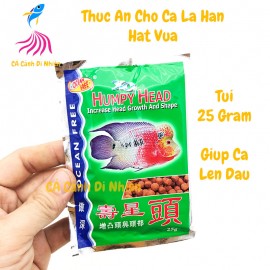 Túi thức ăn cho cá La Hán lên đầu XO HUMPY HEAD 25g
