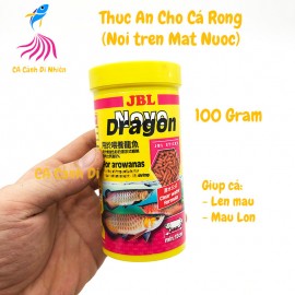 Thức ăn cho cá rồng size 15 cm JBL Novo Dragon 100 gram
