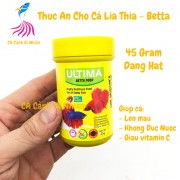 Thức ăn cho cá lia thia betta dang hạt 45 Gram Ultima T23